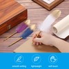 PATIKIL 20 Pcs Feather Ballpoint Pens Bulk 0.5mm Ink Vintage