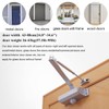 Onarway Quiet-Close Door Closer for Home: Hydraulic Automatic with Adjustable