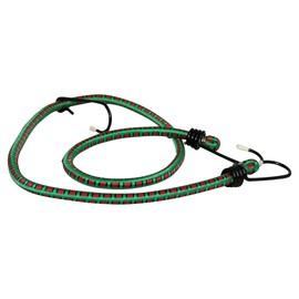 NOOR Tarpaulin Tensioner 50 cm, Pack of 4, Tensioning Rubber with 3 Hooks for Attaching Tarpaulins, Bicycle, Car, Garden and Much More, Very Durable and UV-Stable Rubber Tensioner, Black