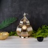 Marrakech Lamp and Lantern in One Metal 30 cm Large