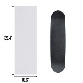 Mr. Pen- Clear Skateboard Grip Tape, 10.6"x39.4", Tear-Proof