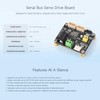 Waveshare 2 x Serial Bus Servo Driver Board, Integrates Servo
