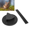 Slip Lid Mouse Trap Automatic Reset Reusable Cheese Shape Detachable