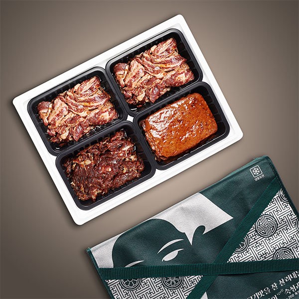 [Jang Geum-i] Seasoned Beef Premium Set No. 7 / [장금이] 양념소고기 프리미엄세트 7호