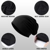 Fjquamitix 4 Pcs Slouch Beanie Hats for Women Men Soft