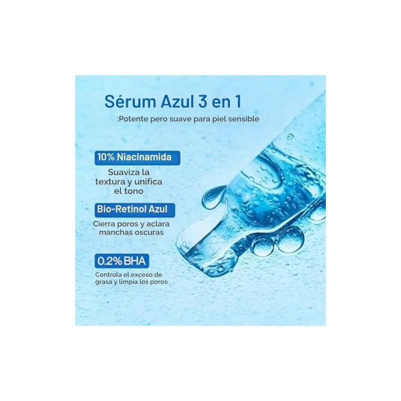No.3 Blue Bio-Retinol Pore Refining Serum 1.3ml*10EA