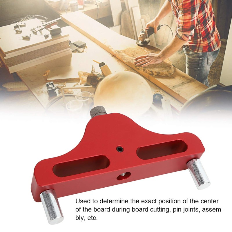 Aluminum Alloy Center Scriber, Woodworking Center Finder Tool Measuring Range
