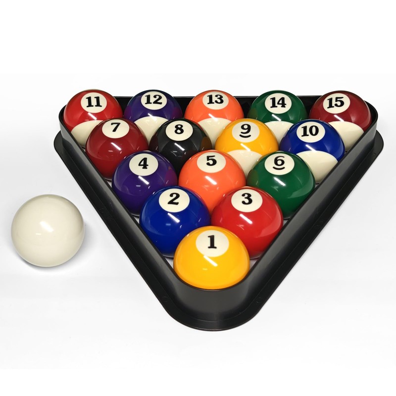MoyanSuper Plastic Pool Ball Rack Billiard Ball Triangle Rack, Pool