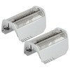 vhbw 2x Dual Shaver Foil compatible with Braun 197s-1, 199s,