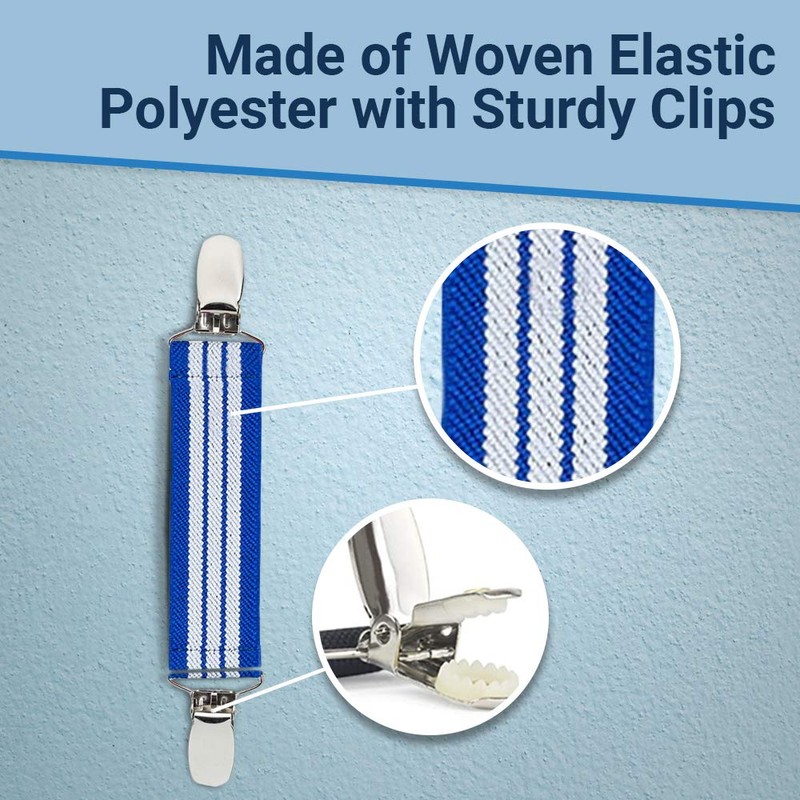 HOLD'EM Elastic Scarf and Hat Clips Attacher with Extra Heavy