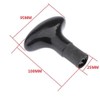Paddle Handle for Stand-up Paddle, T-Curved Ergo Handle, Carbon Fiber