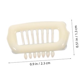 ORFOFE Cute Dog Cat Hair Clips Pack Grooming Accessories Abs Material Easy to Apply Clean