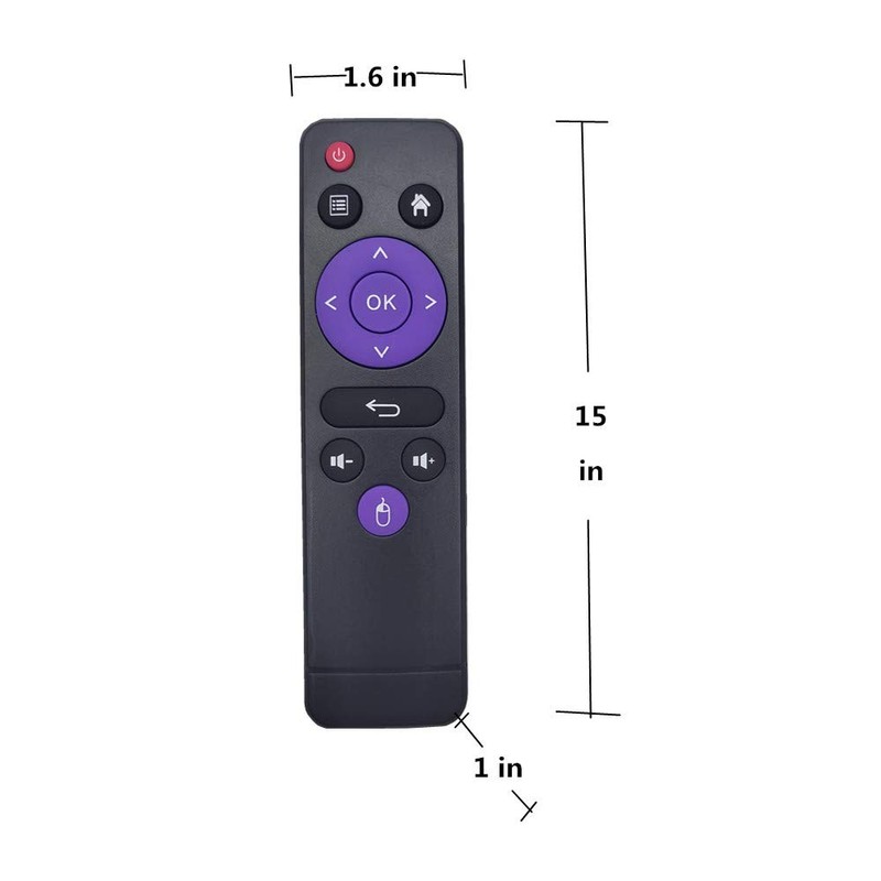 AEISVIK Android TV Box Remote Control - Original Replacement Remote