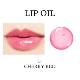 KYDA Hydrating Lip Glow Oil, Moisturizing Lip Oil Gloss Transparent Plumping Lip Gloss, Lip Oil Tinted for Lip Care and Dry Lips, by Ownest Beauty-Cherry Red