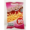 Shrimp Chips, Original，Baked Wheat Puffed Snacks, 4 oz，2Pack