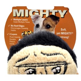Tuffy Mighty Tax Man Floating Squeaky Plush Tug & Shake Dog Toy 9"