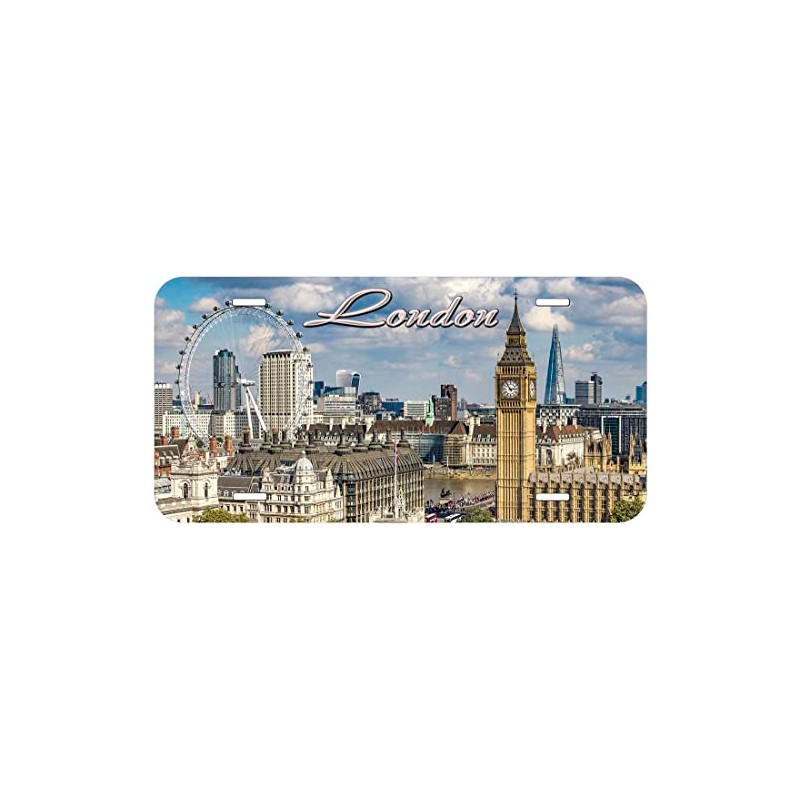 London England TAG08 Novelty Car Auto License Plate
