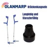Ossenberg Crutch Capsule 16 mm Black + 1 Piece Olanmarp