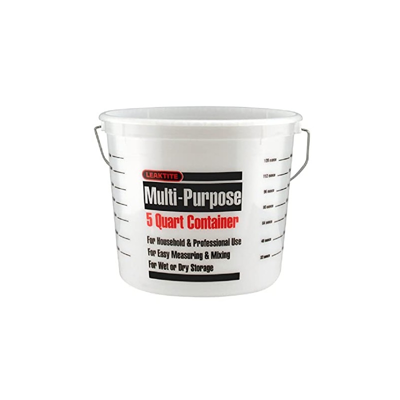 LEAKTITE 005Q55NM024 5 Qt Multi-Purpose Pail W