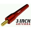 VMS RACING 3" P-Style Red Antenna for Your Chevy Tahoe