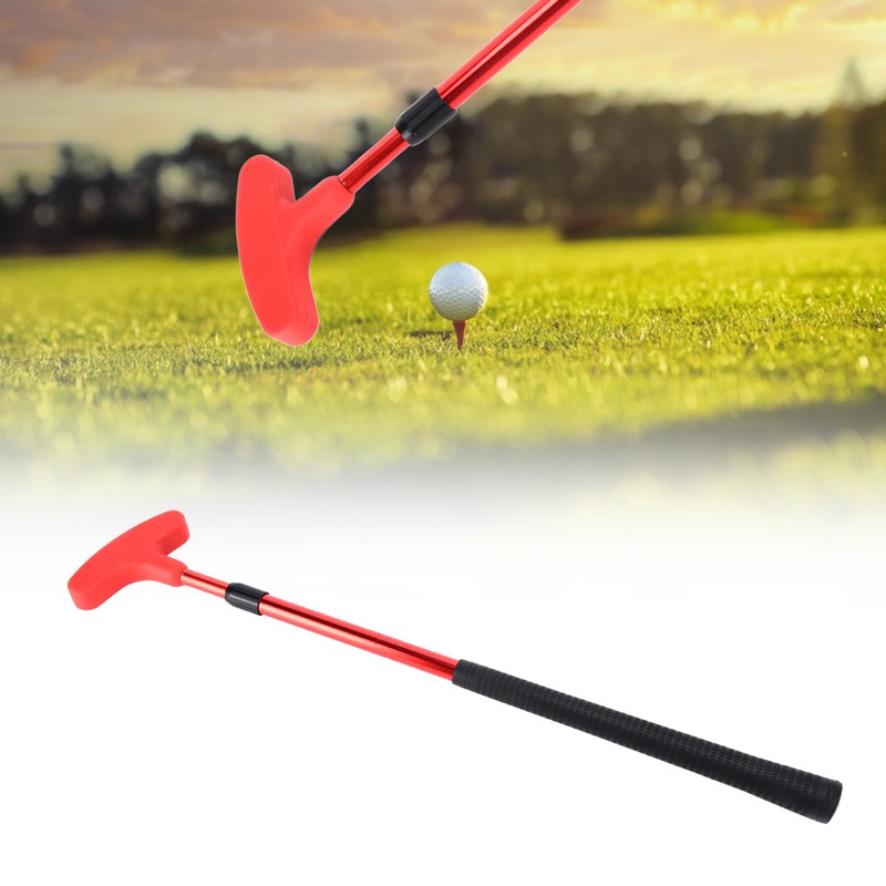 Golf Putter 2 Section Retractable Adjustable Golf Training Putters Practicing