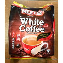 Meet U White Coffee (Original Classic) 3 in 1 15 sticks x 40g
