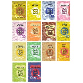 Dream Full Popcorn Flavor, 14 Types, 1 Bag of Each, Trial Set, French Fries, Seasoning Powder