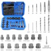 QWORK 26-Piece Bolt Extractor & Screw Extractor Set with Cobalt