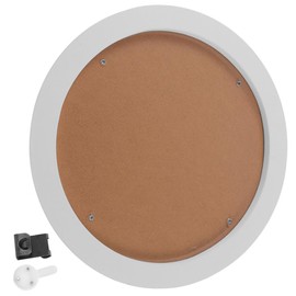 Display Frame Circle for Art Wood Embroidery Hoop Frame Finished Frame Round Embroidery Display Frame Wall-Mounted Photo Frame Decoration DIY Embroidery Craft Ornaments 7 Inch