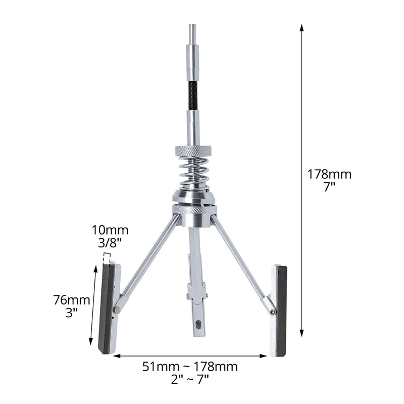 QWORK® Cylinder Honing Tool, Diameter 51-178 mm Cylinder Honing Tool,