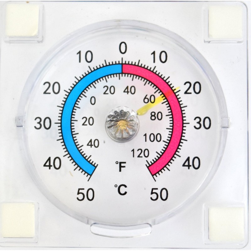 Dial / analogue stick on Window thermometer - read outside