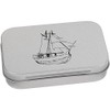 Azeeda 95mm 'Sailing Ship' Metal Hinged Tin/Storage Box (TT00043485)