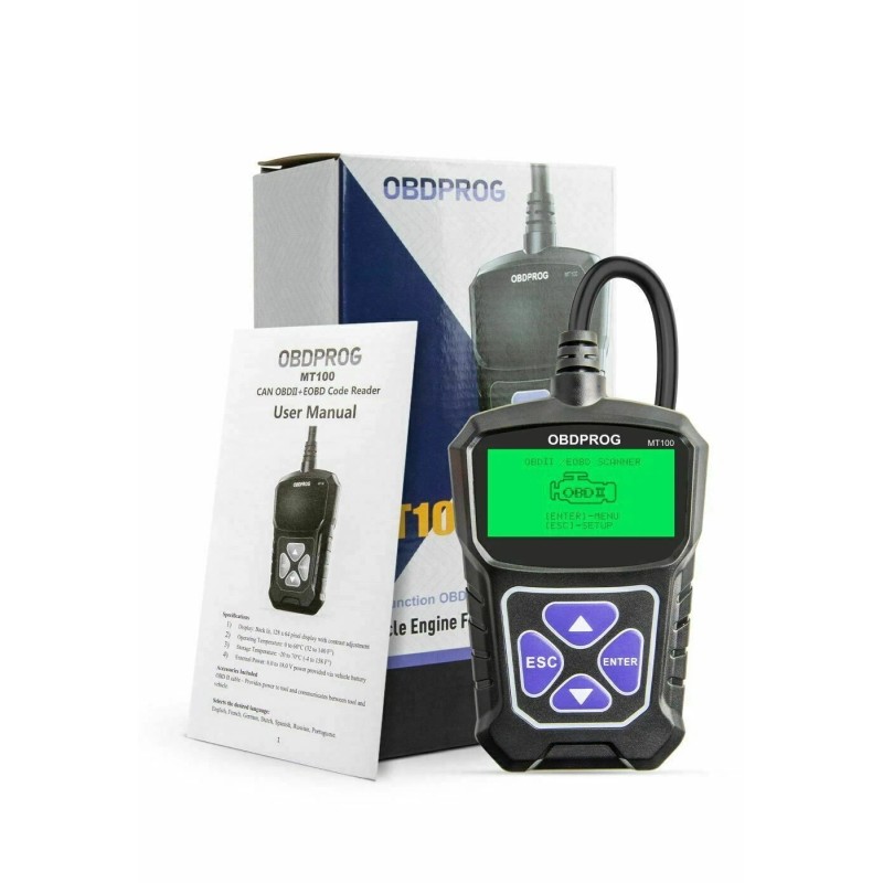 OBDPROG Mitsubishi Mirage Engine Fault Erase Code Scanner OBD2 DTC