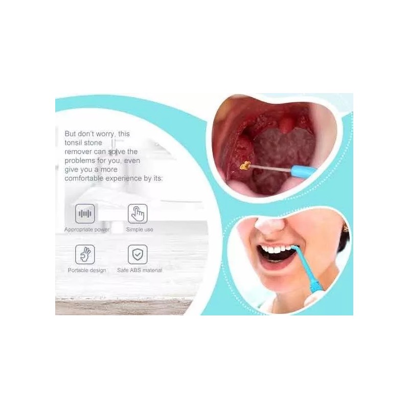 Power floss Irrigador Bucal Limpieza Brackets Eliminación Tonsilolito