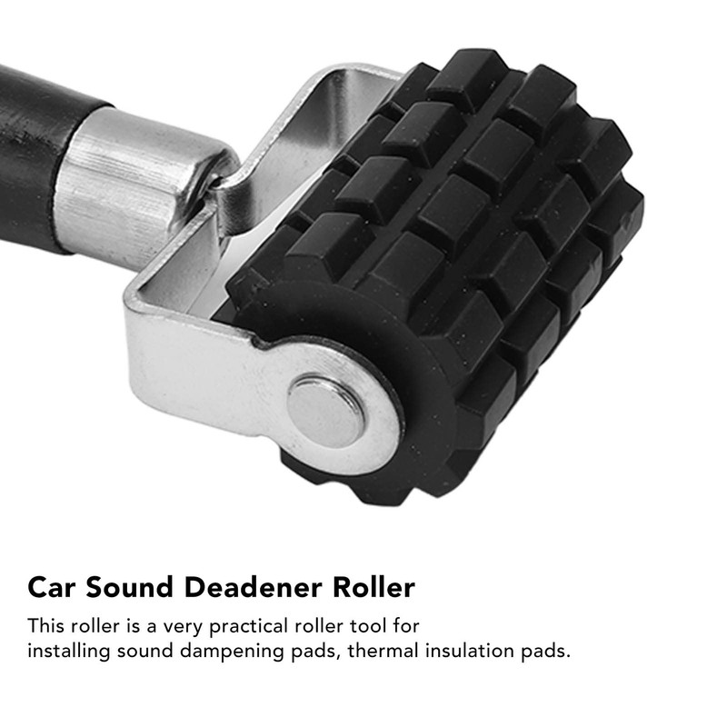 BORDSTRACT Silencer Roller, Automotive Application Roll with Wooden Handle for