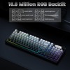 GEODMAER G98 Gaming Keyboard, 99 Keys Silent Wired Keyboard with