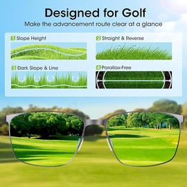 Golf Sunglasses for Men Polarized Lenses for Green Reading, UV400, Golf Gifts for Golfing, Fishing & Driving