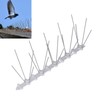 Bird Spikes 304 Stainless Steel Wire Rust Proof Plastic Base