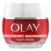 Olay Regenerist Niacinamide Night Cream Face Moisturiser, Skincare with Niacinamide