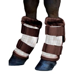 Kensington Miniature Horse Fly Boots - Fly Pony Horse Boots Perfect for Equine Leg Wraps and Maximum Horse Fly Protection, Atlantis