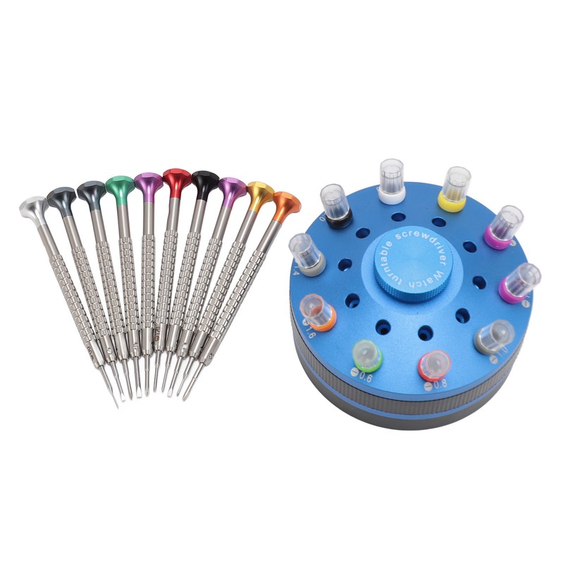 10pcs Professional Slotted Screwdriver Kit Multi Size Precision Screwdriver Set