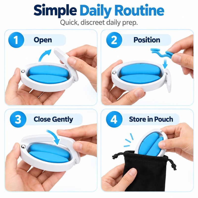 Male Incontinence Clamp – Adjustable Soft-Contact Urinary Leakage Support