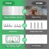 Foliv 570 Pieces Stainless Steel M3 Screws and Nuts Assortment