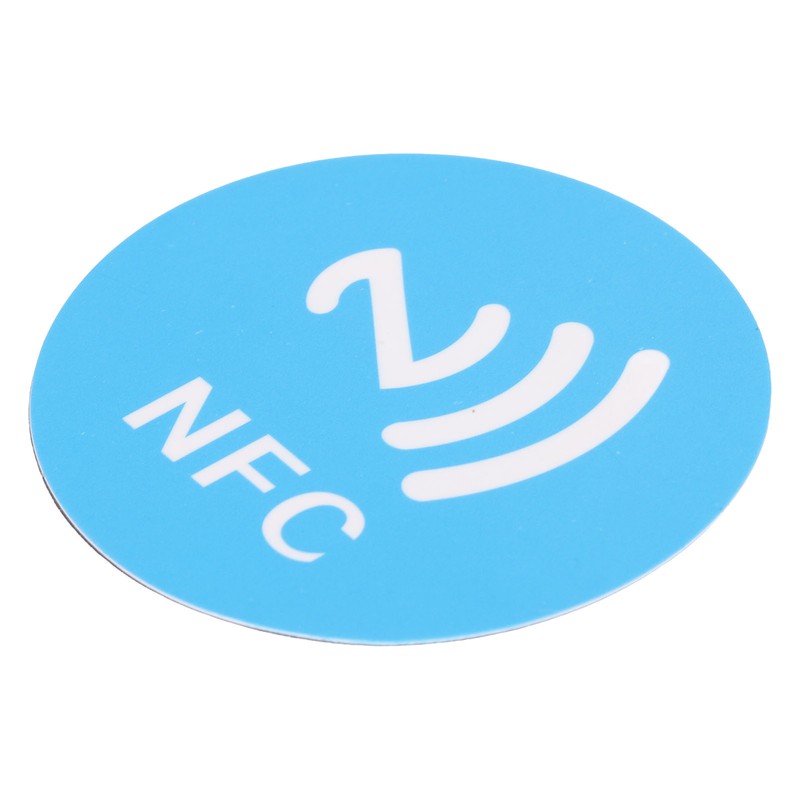 20 Pcs ID5200 NFC Stickers Adhesive Label Round 40mm Anti