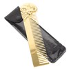 Healeved Beard Comb Skull Men's Hair Brush Styling Tool Grooming