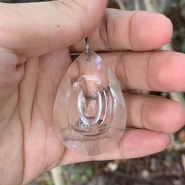TANOMA Window Hanging Crystals Prism Suncatcher for Windows, Rainbow Maker Pendant Sun Catchers