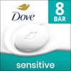 Dove Sensitive Skin Beauty Bar Soap - Fragrance Free 8