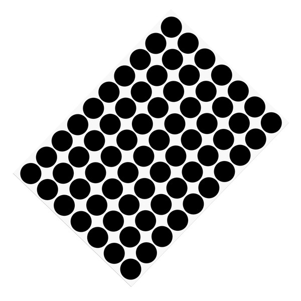 METALLIXITY Screw Hole Cover Stickers (18mm Dia) 700Pcs in 10
