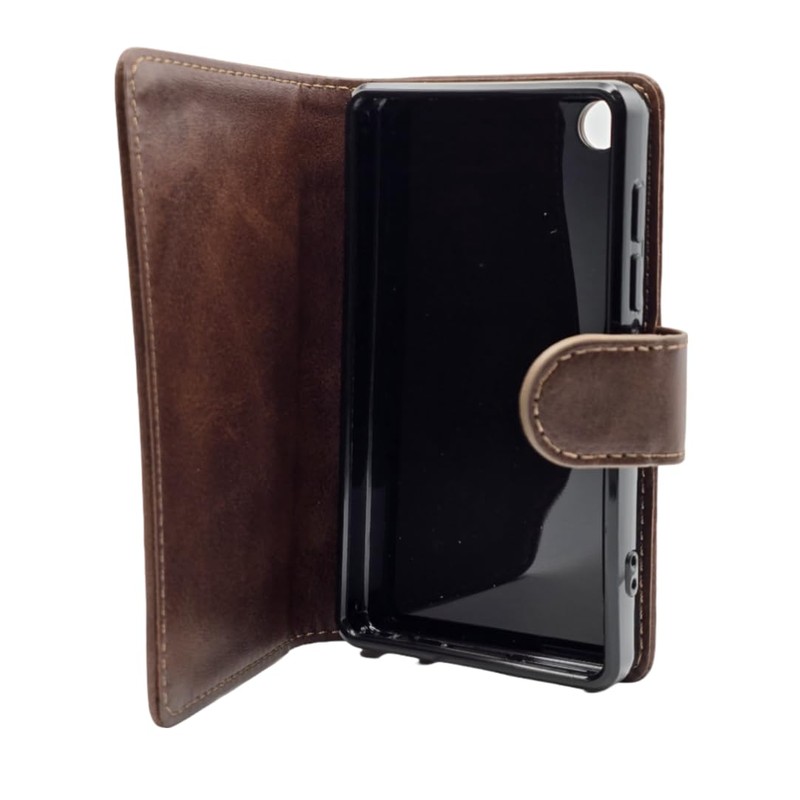 SAMVIX iPlatinum Leather Case for Music Q6 (Brown)