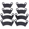 MOTOKU Front and Rear Brake Pads for Ranger 500 570